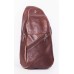 Сумка-рюкзак мужская кожаная коричневая